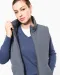 K6118 - Met fleece gevoerde bodywarmer Black