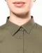K591 - Damesoverhemd safari lange mouwen Beige