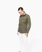 K591 - Damesoverhemd safari lange mouwen Beige