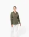 K591 - Damesoverhemd safari lange mouwen Beige