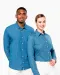 K512 - Herenoverhemd Denim Chambray Blue