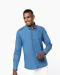 K512 - Herenoverhemd Denim Chambray Blue