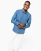K512 - Herenoverhemd Denim Chambray Blue