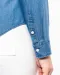 K509 - Damesblouse Denim Chambray Blue