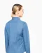 K509 - Damesblouse Denim Chambray Blue