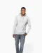 K489 - Sweater met capuchon Black