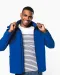 K413 - Heren softshell jas met afneembare capuchon Black