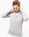 K962 - Dames cardigan met rits Black