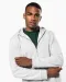 K479 - Sweatvest met capuchon Black