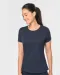 WK3021 - Dames-t-shirt Day To Day korte mouwen Black / Kelly Green