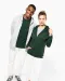 K479 - Sweatvest met capuchon Black