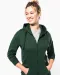 K479 - Sweatvest met capuchon Black