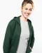 K479 - Sweatvest met capuchon Black