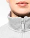 K457 - Damessweater met rits Black