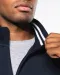 K456 - Herensweater met rits Black