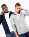 K444 - Sweatvest met capuchon White
