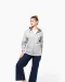 K444 - Sweatvest met capuchon White