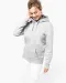 K443 - Sweater met capuchon White