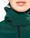 K414 - Dames softshell jas met afneembare capuchon Black