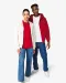 NS402 - Ecologische uniseks sweater met capuchon en rits Black