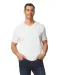 GI64V00 - Softstyle Euro Fit Adult V-neck T-shirt White