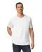 GI64V00 - Softstyle Euro Fit Adult V-neck T-shirt White