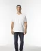 GI64V00 - Softstyle Euro Fit Adult V-neck T-shirt White