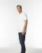 GI64V00 - Softstyle Euro Fit Adult V-neck T-shirt White