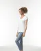 GI64V00L - Softstyle® Fitted Ladies' V-neck T-shirt White