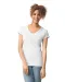 GI64V00L - Softstyle® Fitted Ladies' V-neck T-shirt White