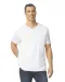 GI64V00 - Softstyle Euro Fit Adult V-neck T-shirt White