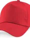B10 - Original 5 panel cap Bright Red