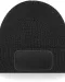 B440 - Thinsulate™ Patch Beanie Black