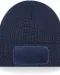 B440 - Thinsulate™ Patch Beanie French Navy