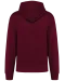 K4018 - Oversized fleece sweater met capuchon Wine