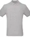 CGPM430 - Men's organic polo shirt Heather Grey