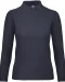 CGPWI13 - ID.001 Ladies' long-sleeve polo shirt Navy