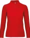 CGPWI13 - ID.001 Ladies' long-sleeve polo shirt Red