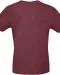 CGTU01T - #E150 Men's T-shirt Burgundy