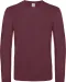 CGTU07T - #E190 Men's T-shirt long sleeve Burgundy