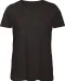 CGTW043 - Organic Cotton Inspire Crew Neck T-shirt / Woman Black