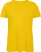 CGTW043 - Organic Cotton Inspire Crew Neck T-shirt / Woman Gold