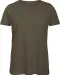 CGTW043 - Organic Cotton Inspire Crew Neck T-shirt / Woman Khaki