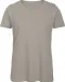 CGTW043 - Organic Cotton Inspire Crew Neck T-shirt / Woman Light Grey