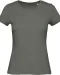 CGTW043 - Organic Cotton Inspire Crew Neck T-shirt / Woman Millennial Khaki