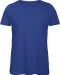 CGTW043 - Organic Cotton Inspire Crew Neck T-shirt / Woman Royal Blue