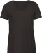 CGTW045 - Organic Cotton Inspire V-neck T-shirt / Woman Black