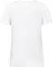 CGTW058 - TriBlend V-neck TEE / Woman White