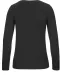 CGTW06T - #E150 Ladies' T-shirt long sleeves Black