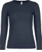 CGTW06T - #E150 Ladies' T-shirt long sleeves Navy